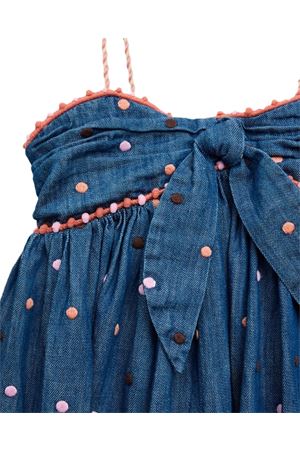 Abito in denim ricamato Awaken ZIMMERMANN KIDS | 6186DRS261PKD